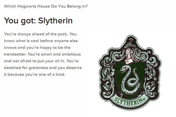 Which Hogwarts House Do You Belong In