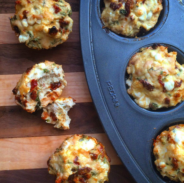 Another thing muffin tins are good for? Mini meatloaf cups that are super easy to pack in a lunch box.