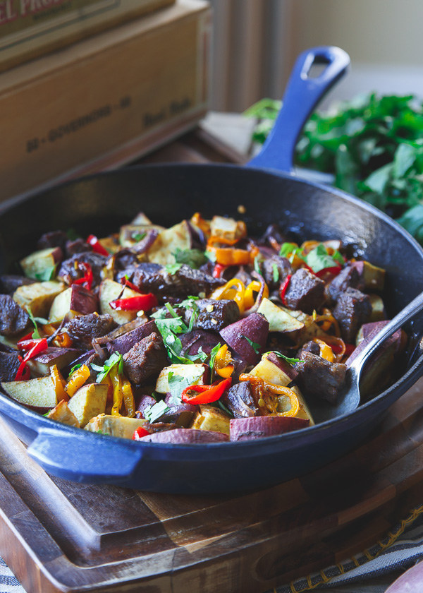 Smoky + Steak. Need I say more? Get the recipe here.