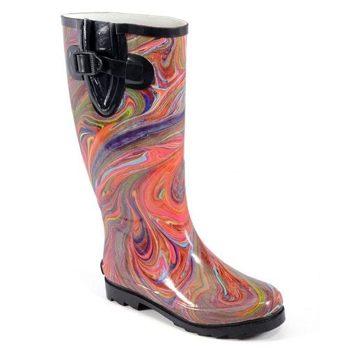 Holographic hotsell rain boots