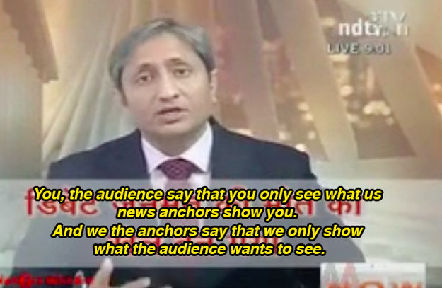 Last night, anchor Ravish Kumar went on air to host his show Prime Time like he does at 9 p.m. on most weeknights. But this time he had something different in store.