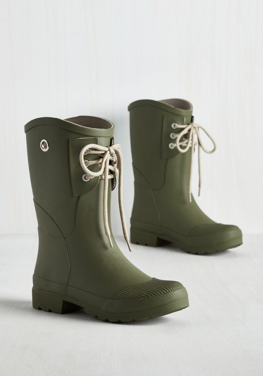 Modcloth shop rain boots