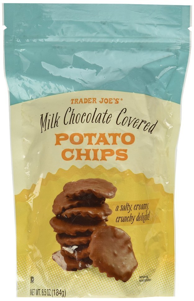 Milk Chocolate Covered Potato Chips