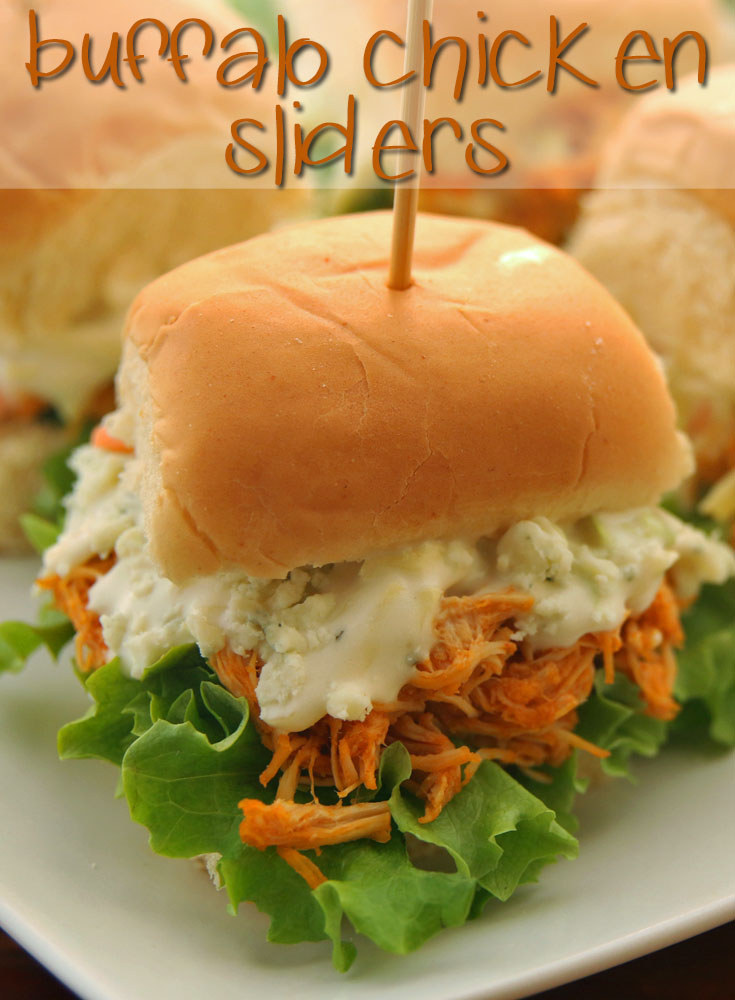 These Flavorful Buffalo Chicken Sliders Are Too Damn Good