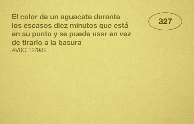 Cuando se alinean los planetas y puedes hacer un guacamole decente.