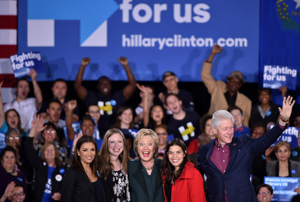 Hillary Clinton Nods to Friendship with America Ferrera: 'She's