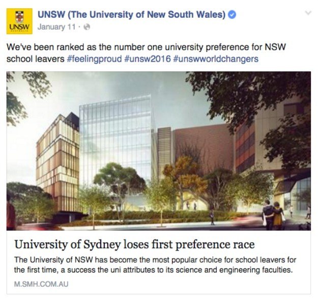 You live for the UNSW vs. USYD rivalry.