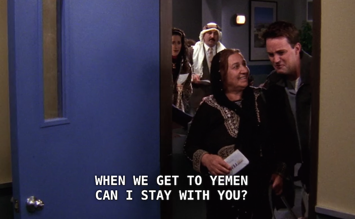 21 Places Chandler Bing Be Instead Of Reuniting With The Cast