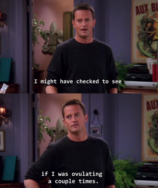 21 Places Chandler Bing Might Be Instea