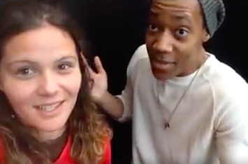 Uma brasileira filmou o "Chris" pedindo para os brasileiros maneirarem na zoeira