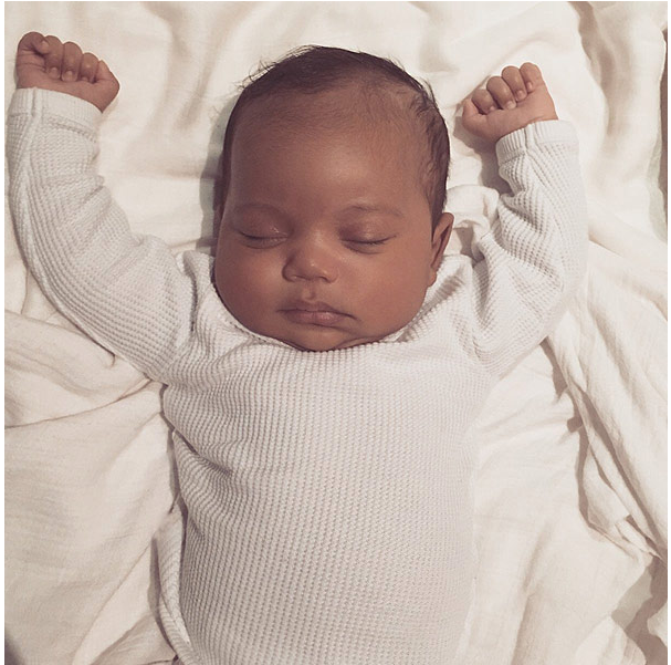 The moment is finally here. After two months of waiting, Kim Kardashian has finally released the first photo of Saint West.