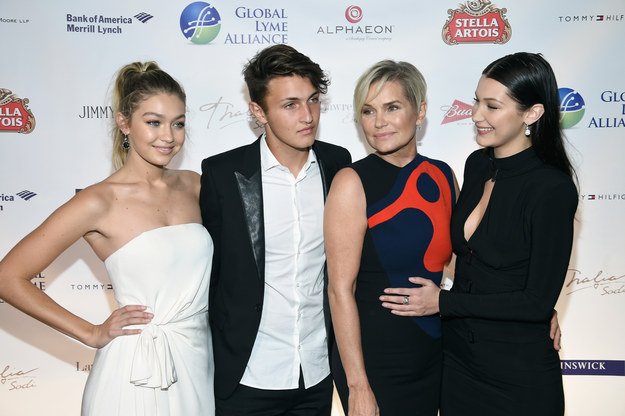 The Hadid family genes are STRONG.