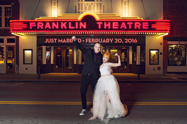The ceremony was held at The Franklin Theatre in Tennessee.
