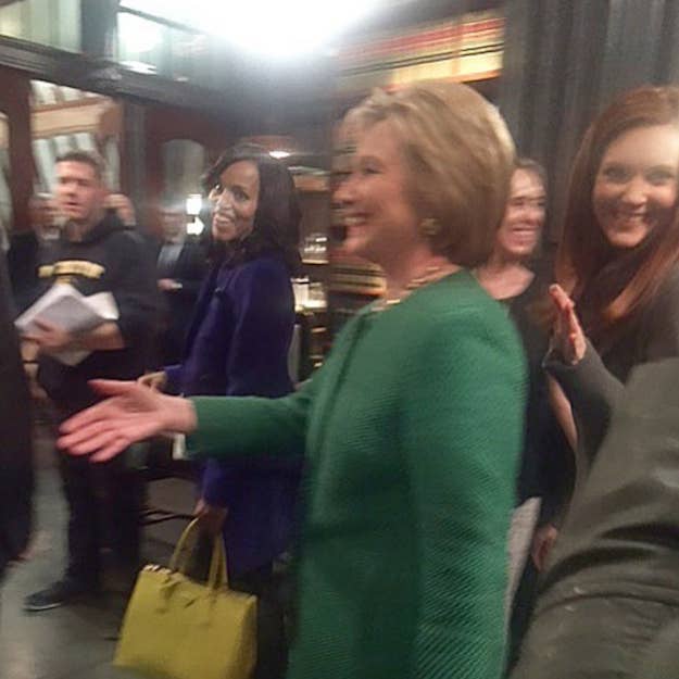 Hillary Clinton And Olivia Pope Hung Out In Real Life Hillary Clinton And Olivia Pope Hung Out In Real Life
