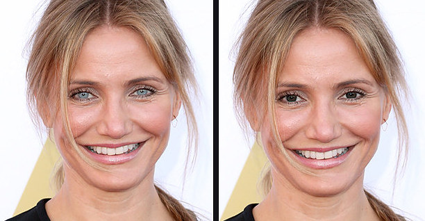 Blue-Eyed Celebs With Brown Eyes Are Almost Unrecognizable