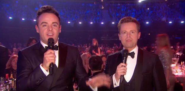 Ant &amp; Dec then had to swiftly apologise to everyone.