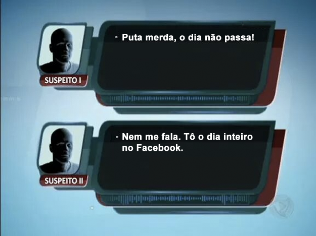 Não tem mais nada para ler na internet.