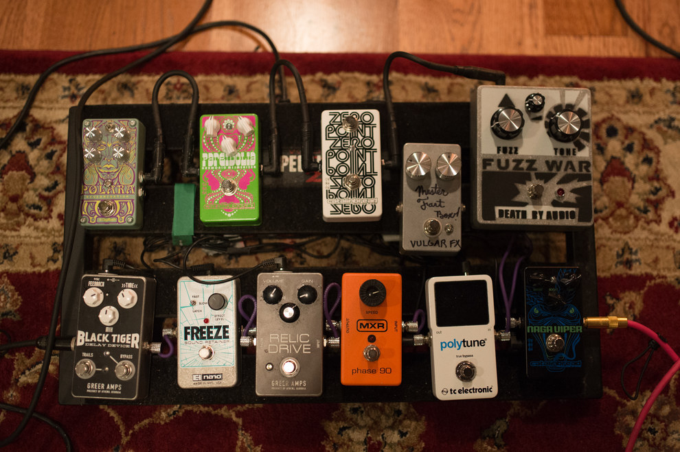 taylor goldsmith pedalboard