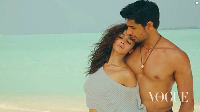 Alia Bhatt S Spa Sexy Video - 13 Unreasonably Attractive Photos From Behind-The-Scenes Of Sidharth And  Alia's \