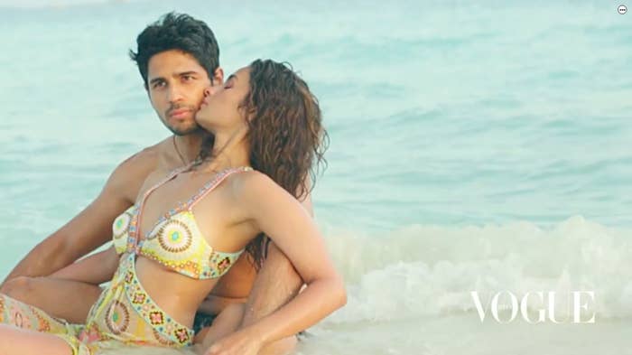 Aliya Bhat Xxx Video Com - 13 Unreasonably Attractive Photos From Behind-The-Scenes Of Sidharth And  Alia's \