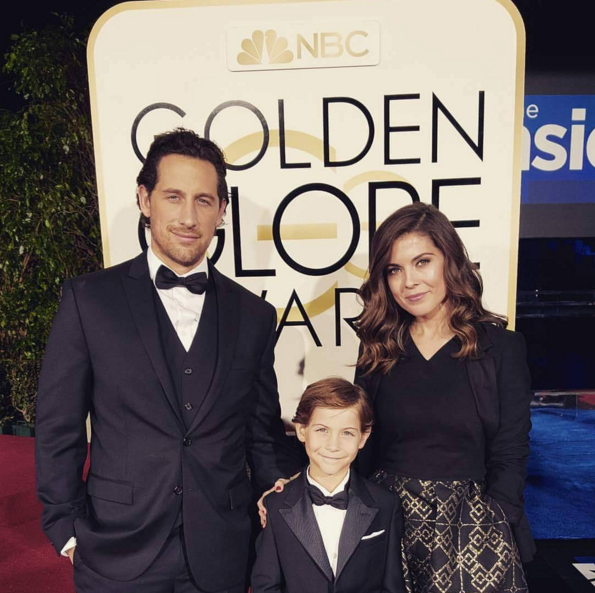 Here they are back at the Golden Globes, bragging about their good genes.