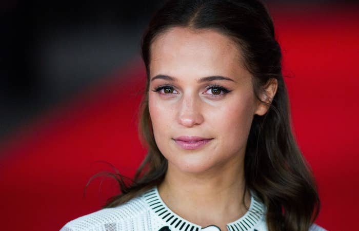 Oscars 2016: Alicia Vikander says she dressed as Belle from 'Beauty and the  Beast