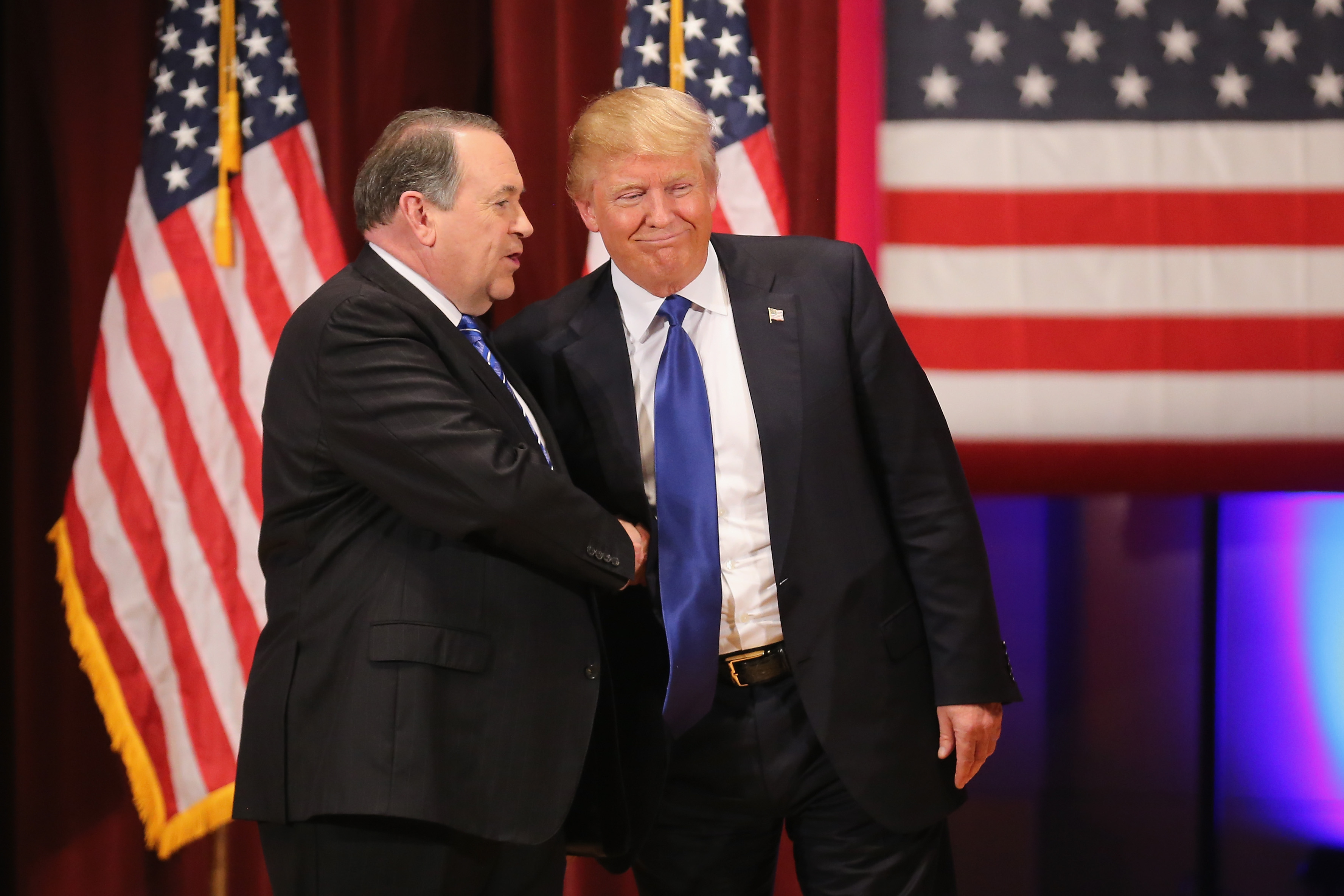 Mike Huckabee Hearts Donald Trump