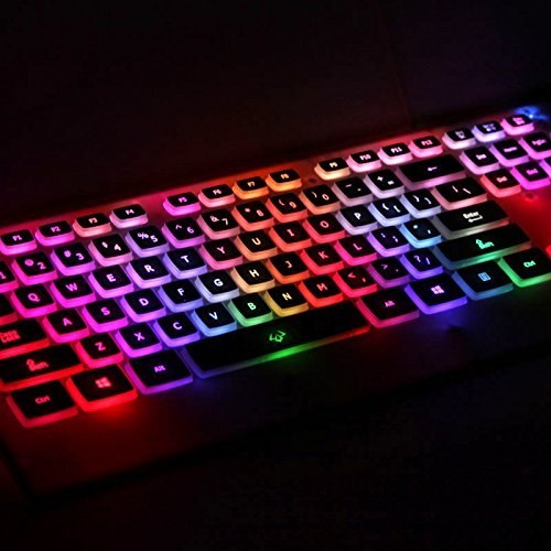 This backlit keyboard.