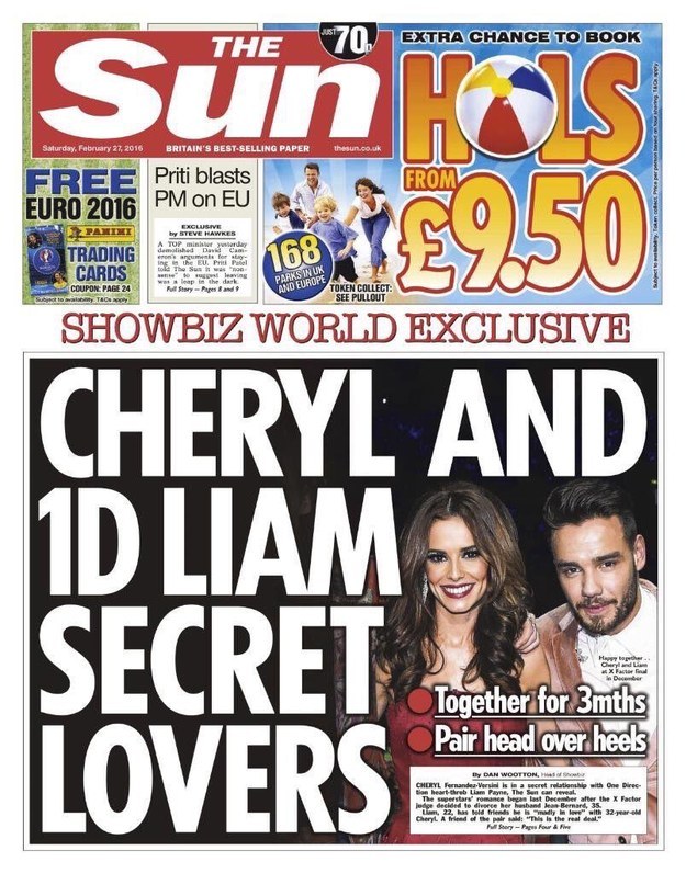 And this weekend it was claimed that Cheryl Fernandez-Versini, now 32, and One Direction's Liam Payne, now 22, have secretly started dating.