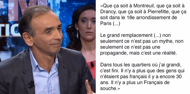 2. Sur un prétendu «grand remplacement» à Montreuil, Drancy, Pierrefitte et Paris.