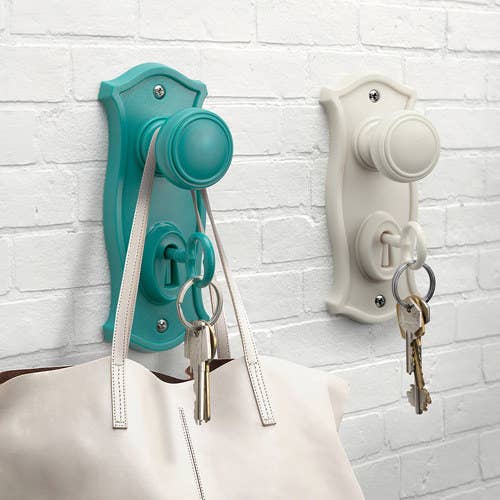 Keep your keys and bags handy in a cute way. Get them here.