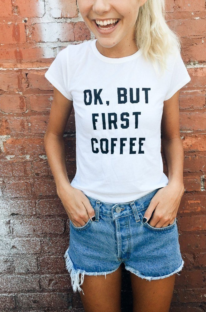 But First Coffee Top, £13.00