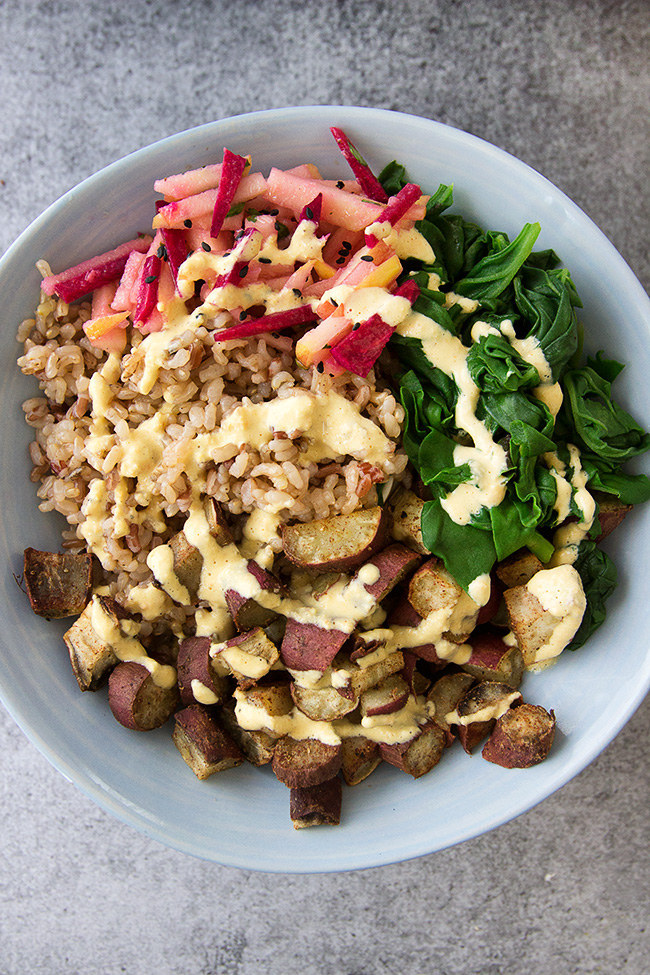 Whoever said salad was a summer food has never tried this bowl!1