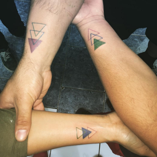 Little Tattoos on Instagram: “1 of 3 #siblingtattoos on @briellehabberstad  @ahabbs & @brookehabberstad, by… | Brother tattoos, Small sister tattoos, Sibling  tattoos