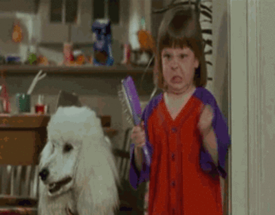 The Hair Brush Girl!