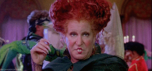 Winifred Sanderson from Hocus Pocus!