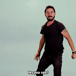 Yes, you can!