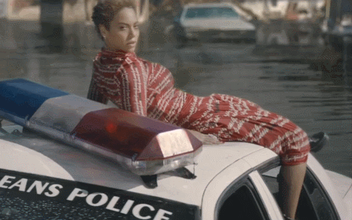 Police car Beyoncé