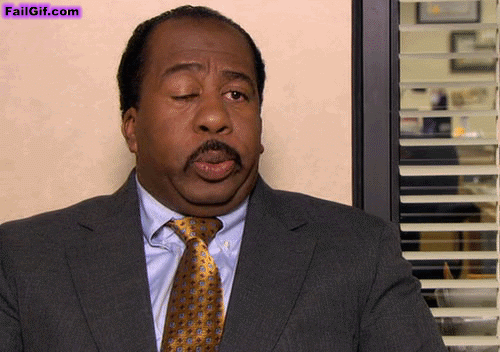 You always have one eye closed anytime you're in front of the camera.