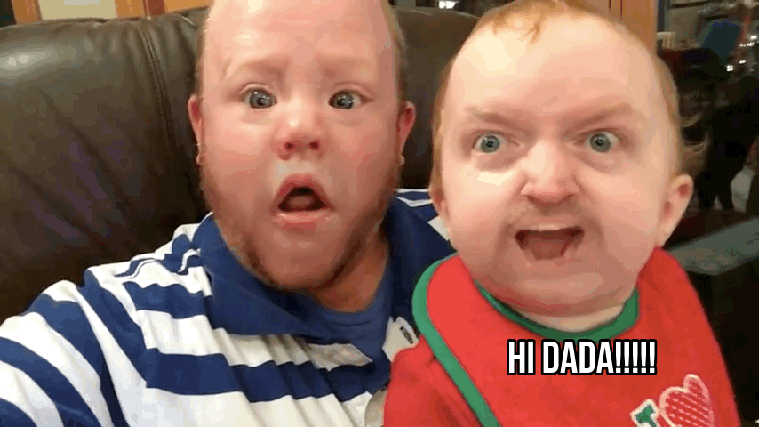 This Dad Used An App To Switch Faces With His Baby And It S Both Hilarious And Scary