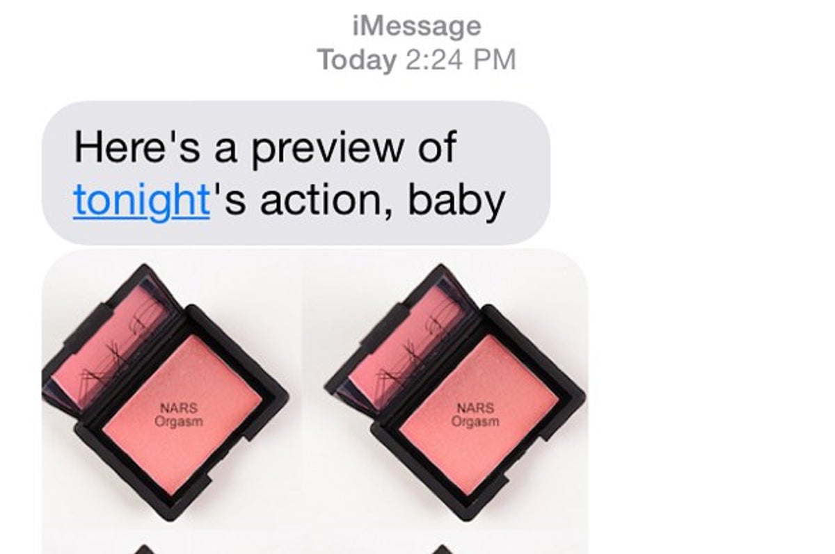 13 Steamy Messages That Are Basically Sexts To Any Makeup Addict