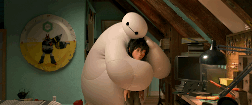 Now, if you haven't seen Big Hero 6 yet. What are you doing with your life? No. Just kidding. It is another really great Disney film that helps exemplify the feelings scale. It follows the story of Hiro, a boy who strives to be a great inventor like his older brother, Tadashi. SPOILER ALERT: Tadashi dies in an accident and Hiro finds his latest invention, Baymax. He is squisy, big, and adorable. Kind of like a walking, helpful marshmallow (Mmmm....) The death isn't the saddest part of the movie. What really hurts is the last scene between Hiro and Baymax where Baymax must give up his life to save the day. And when Hiro looks into Baymax's eyes, he only sees his brother. We don't want him to lose him all over again. I cried so hard, my eyes were red.