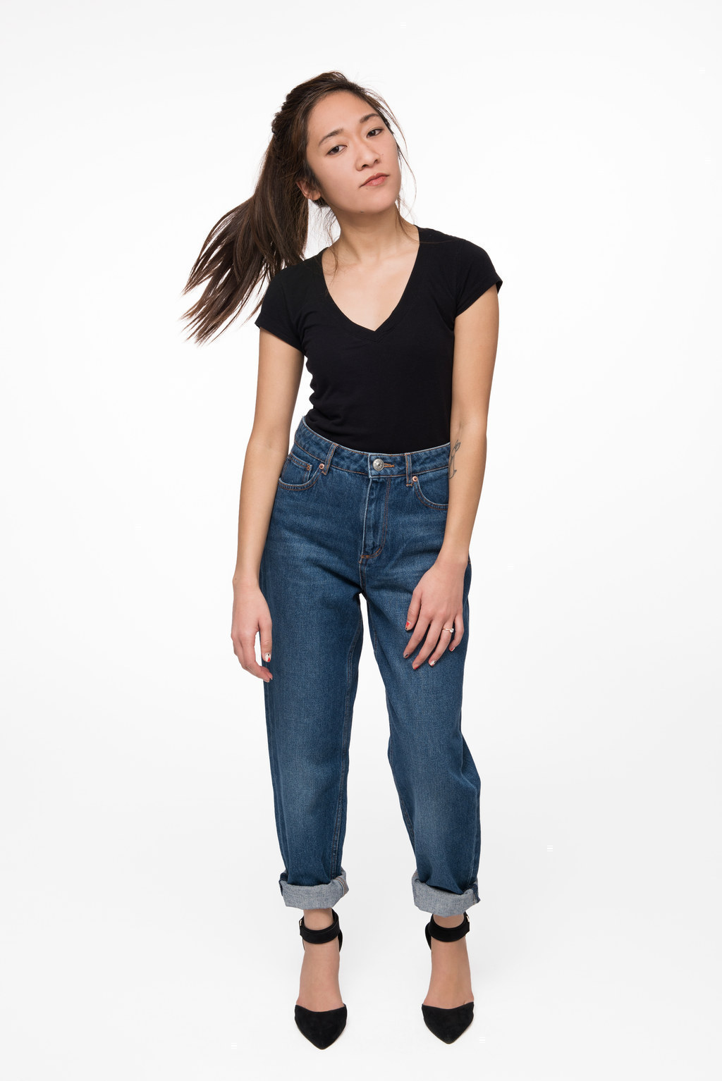 mom jeans for curvy