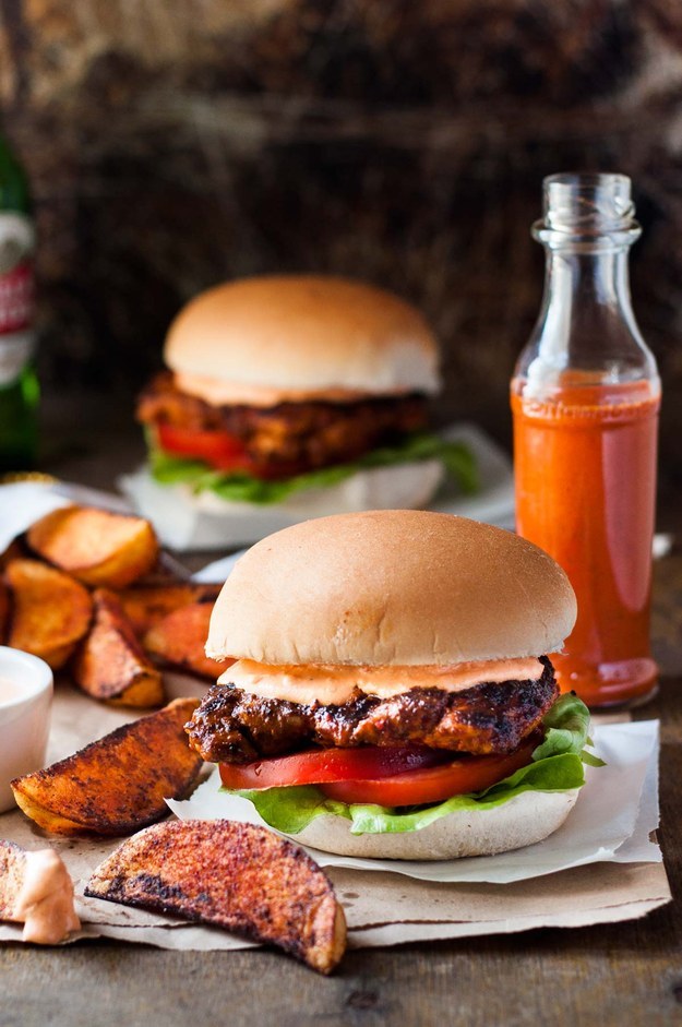 Nando's Portuguese Chicken Burgers