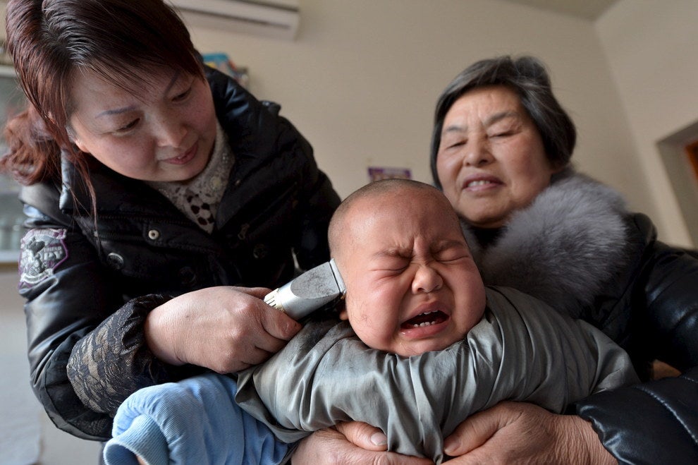 Today Was China's National Haircut Day And These Kids Did It Right