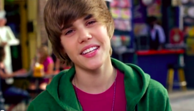 It seems like just yesterday JB was wearing his little hoodies, with his side swept hair, singing "One Less Lonely Girl."