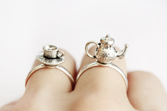 It'll go perfectly with some crumpets (because you're classy AF).Get both the teacup & teapot from LoveNoir on Etsy for $20.