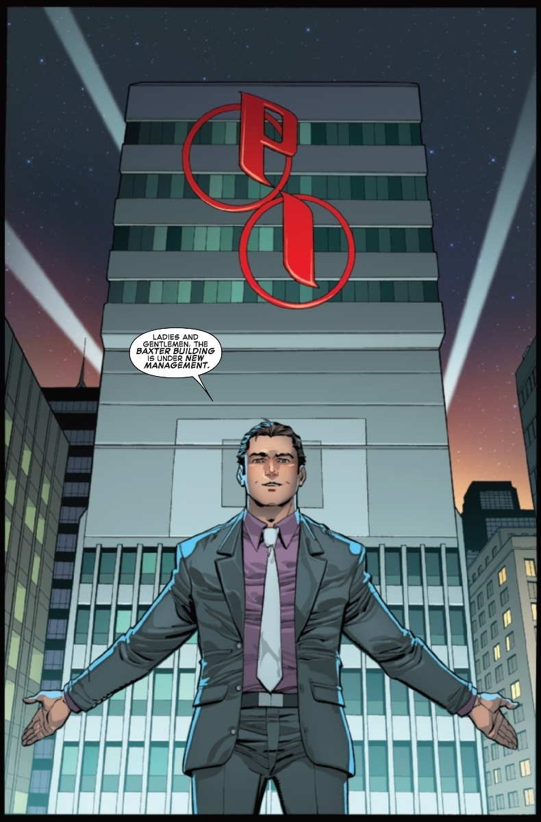 Peter Parker (En realidad Otto Octavius en el cuerpo de Peter) fundó su propia empresa de investigación y desarrollo de tecnología y ciencia llamada Parker Industries (Sí, muy al estilo de la de Tony Stark). La empresa vale miles de millones de dólares.