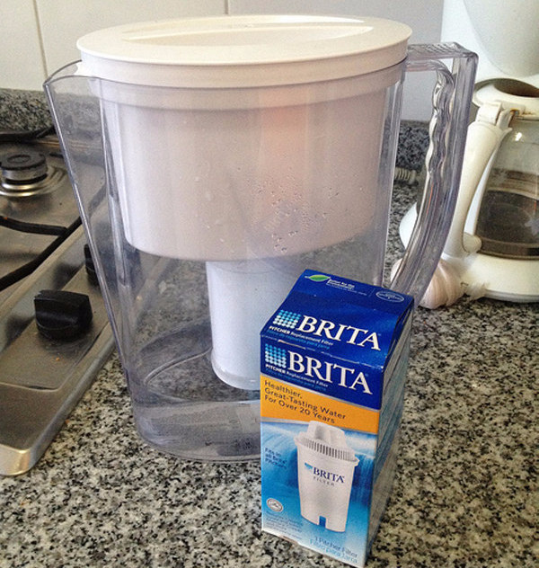 Changer le filtre Brita.