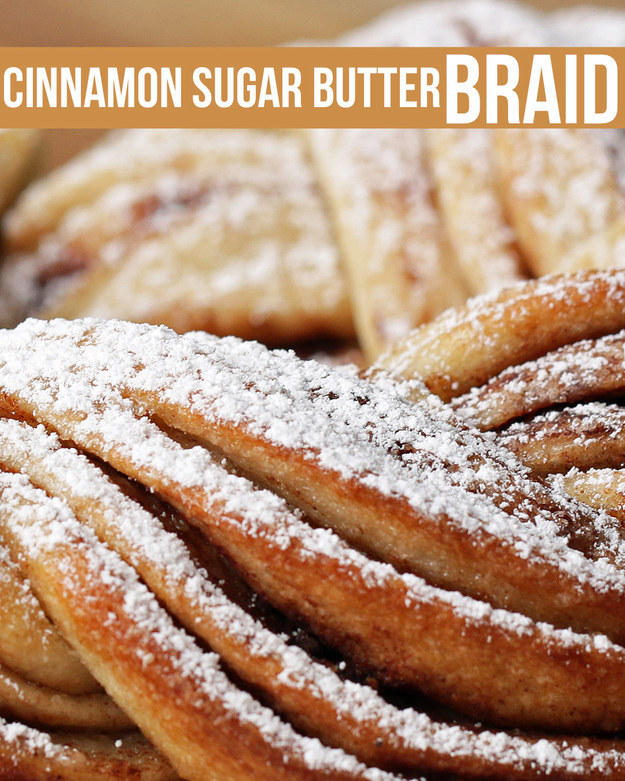 This Cinnamon Sugar Butter Bread Braid Is Total Cooking Goals